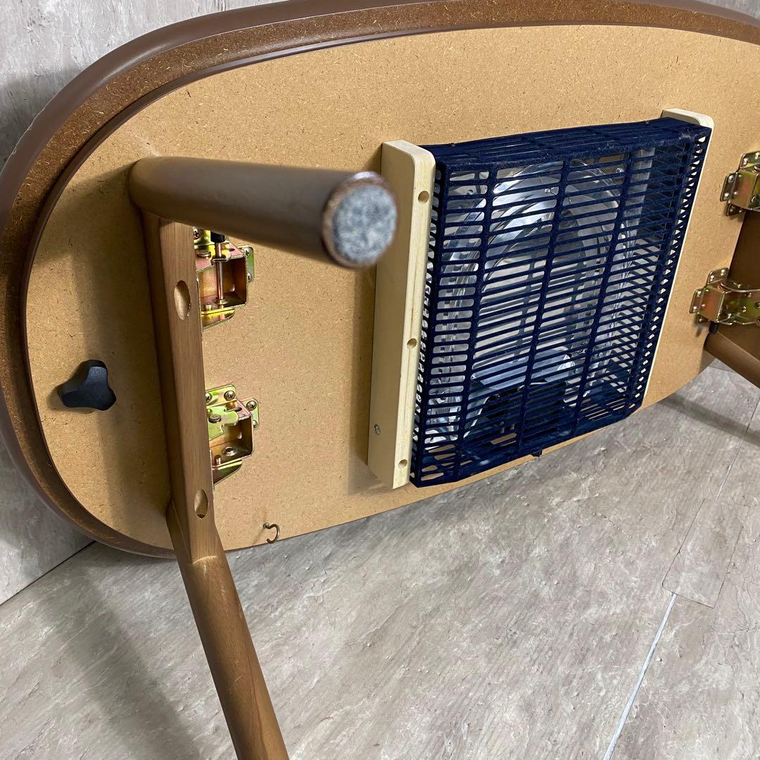 カジュアル コタツ カルミナ950WN 1人暮らし向き 折り畳み脚 炬燵 机