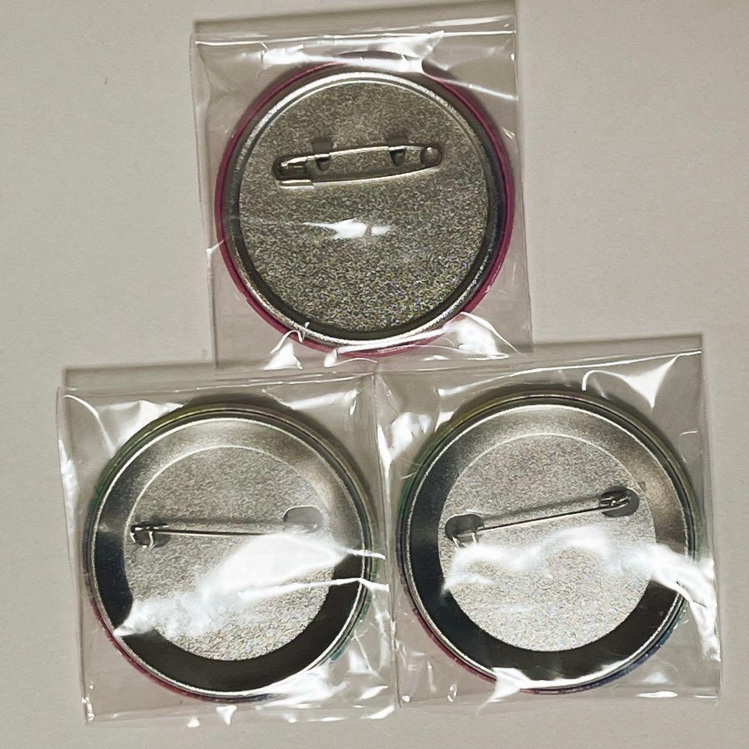 甘露寺蜜璃 鬼滅の刃 銀だこコラボ キメツ学園　缶バッジ3個セット