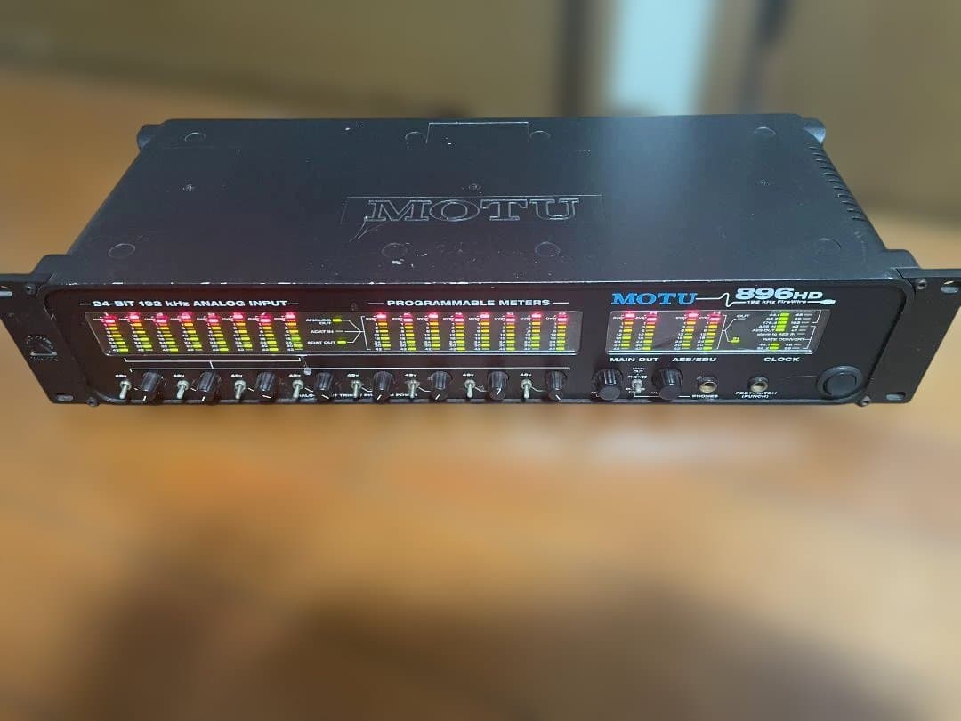 MOTU 896HD オーディオインターフェース - メルカリ