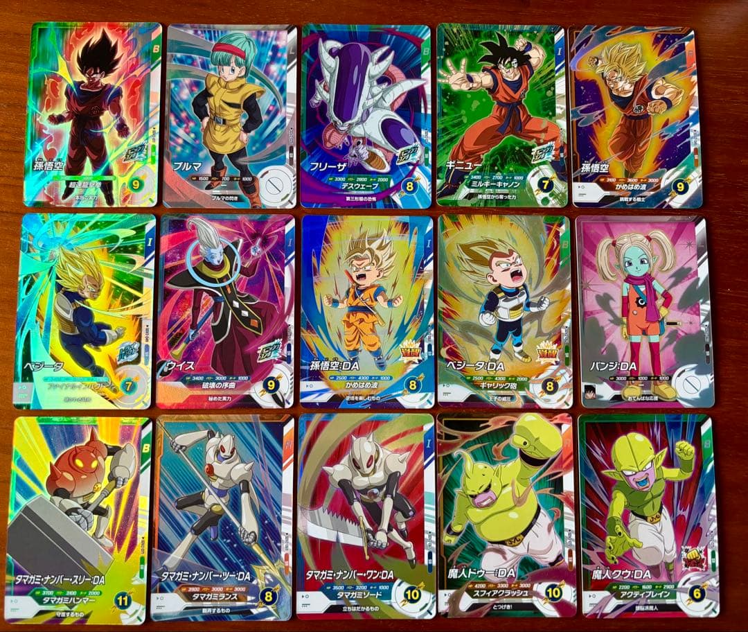 ドラゴンボールスーパーダイバーズ 2弾いろいろセミコンプ SR以下