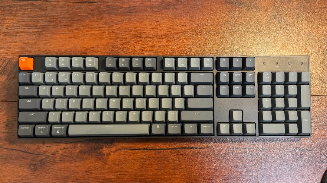 新品未使用】Keychron K10(K10-A3-US)(US配列/茶軸)