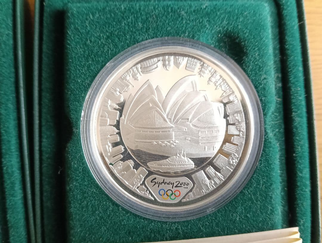シドニーオリンピック公式記念銀貨６セット【２】純銀.999 総重量217g