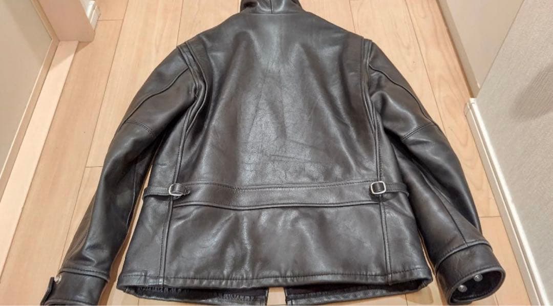 stussy schott レザージャケット L