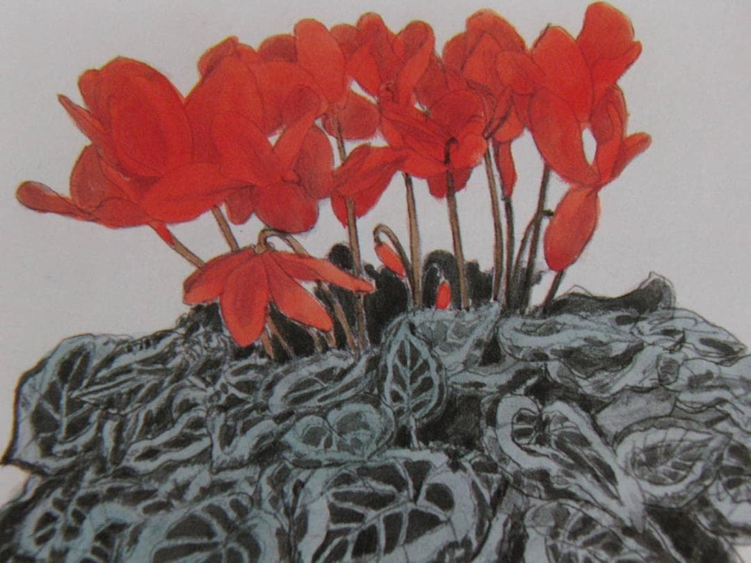 築城400年！祝！！福山城、築城時の水墨画