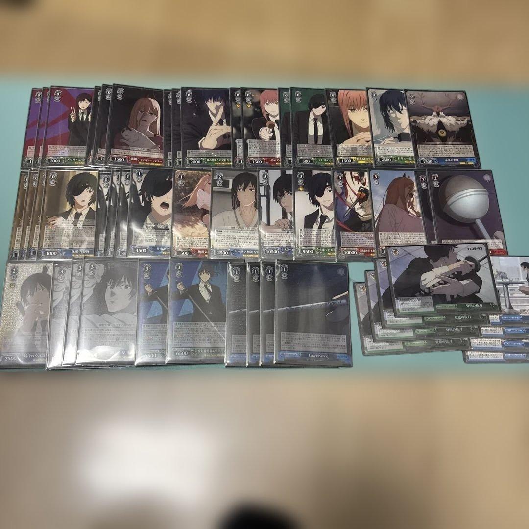 ヴァイスシュバルツ ストブ宝チェンソーマン デッキ 3連動やイベントSR