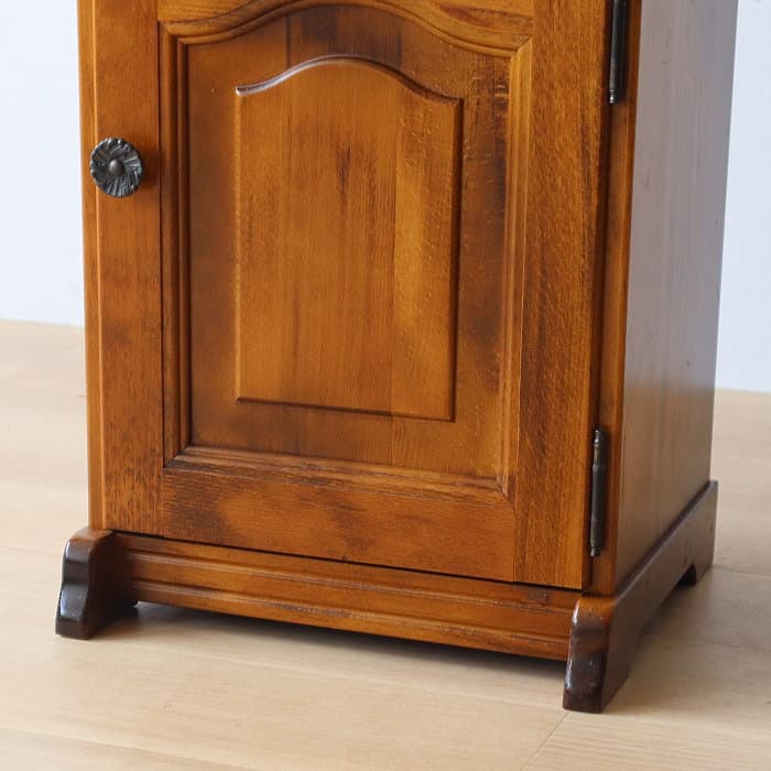 カリモク 電話台 花台 コロニアル レトロ ヴィンテージ ラック - メルカリ