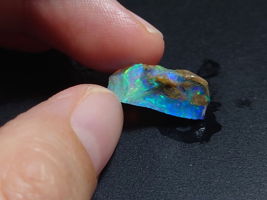 チョーク エチオピアオパール ウェロ産 鉱物標本 原石 混合 エチオピア