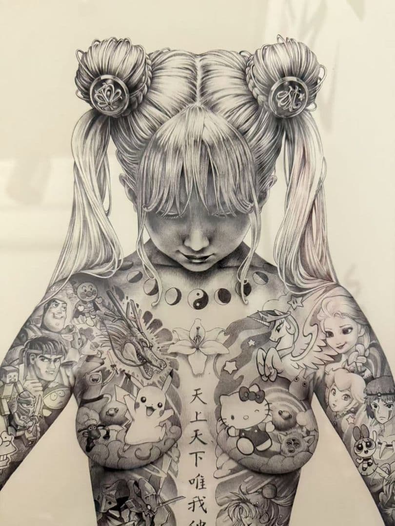 大友昇平 SHOHEI OTOMO「平成聖母」シルクスクリーン 大友昇平 平成