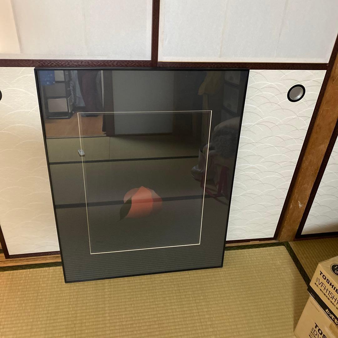 開花 絵画 井上公三 引き取り限定