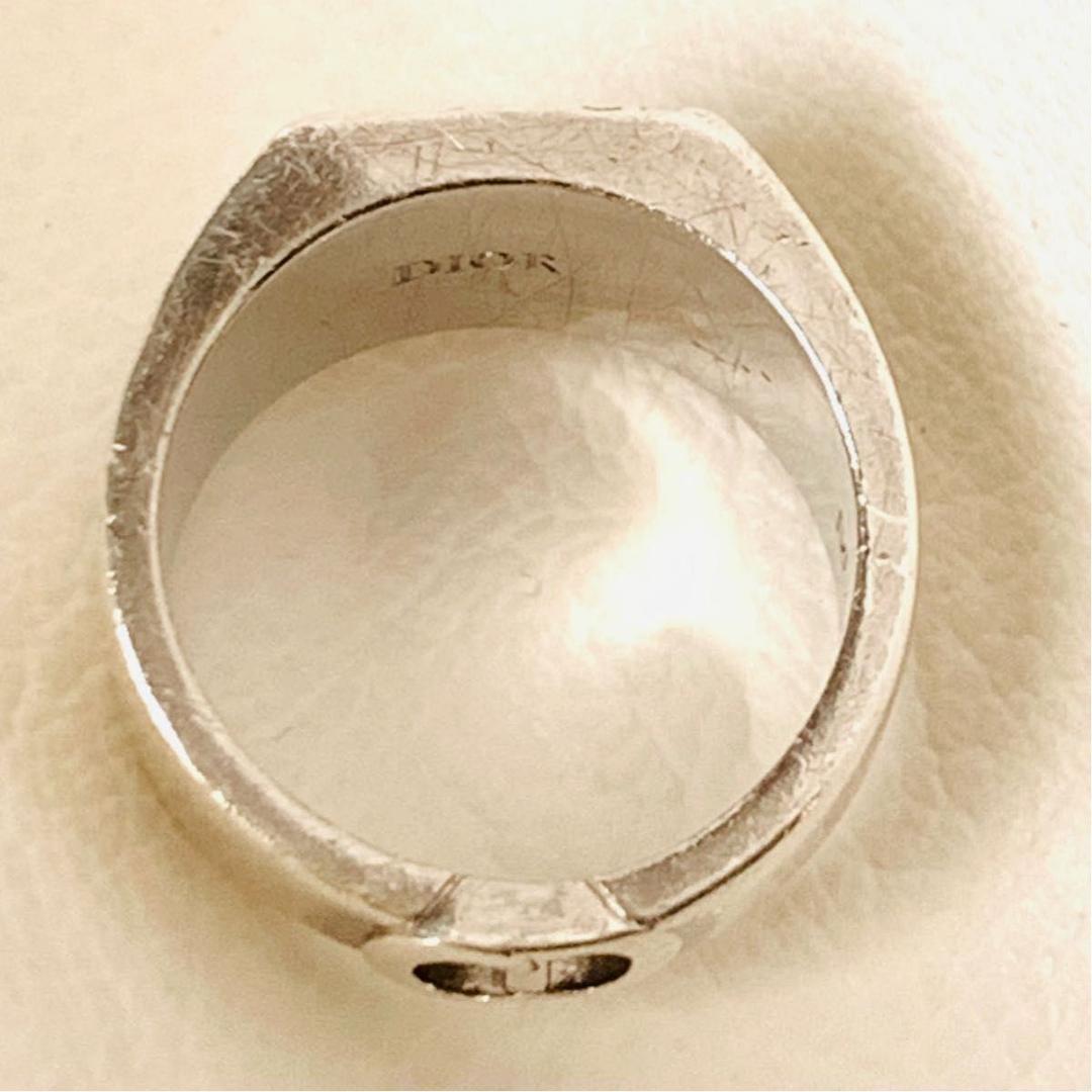 クリスチャンディオール オブリーク シグネット リング 指輪 925 19号