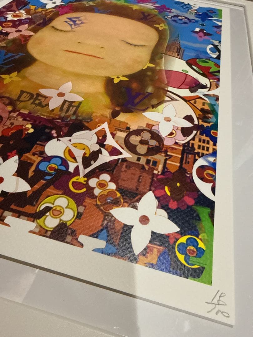 DEATH NYC 現代アート 世界100枚限定 ヴィトン 村上隆 奈良美智 - メルカリ