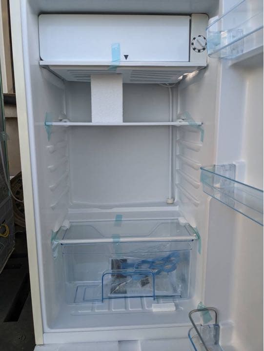 冷蔵庫 2019年 レトロ風 おしゃれ冷蔵庫 RT-185W 1ドアレトロ冷蔵庫