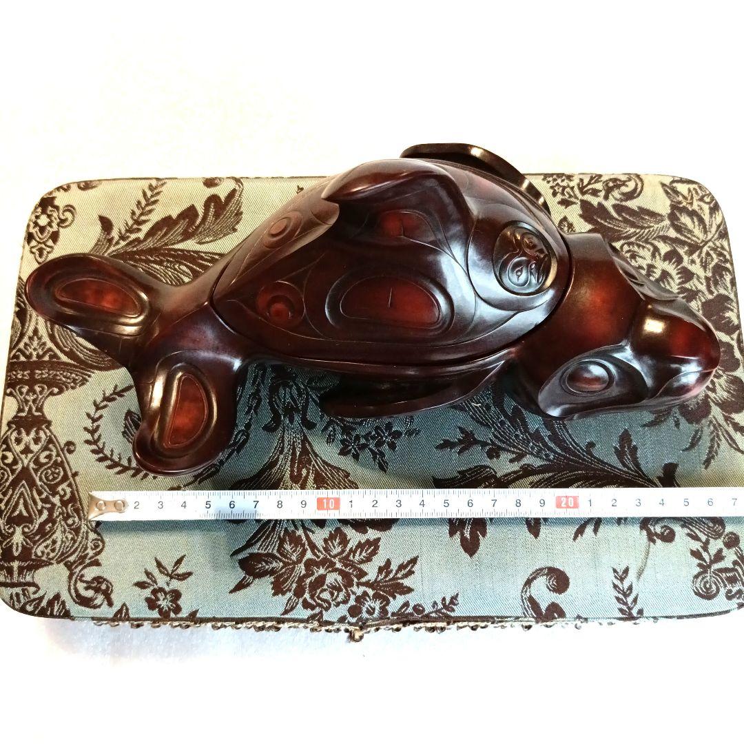 希少】先住民族のシャチのスピリットボックス