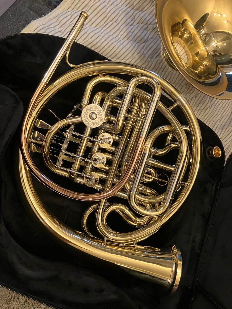 PLAYTECH PTHR-500 フレンチホルン ケース付