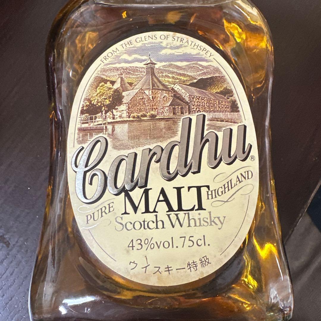 未開封】Cardhu 12年 スコッチウイスキー 43度 古酒