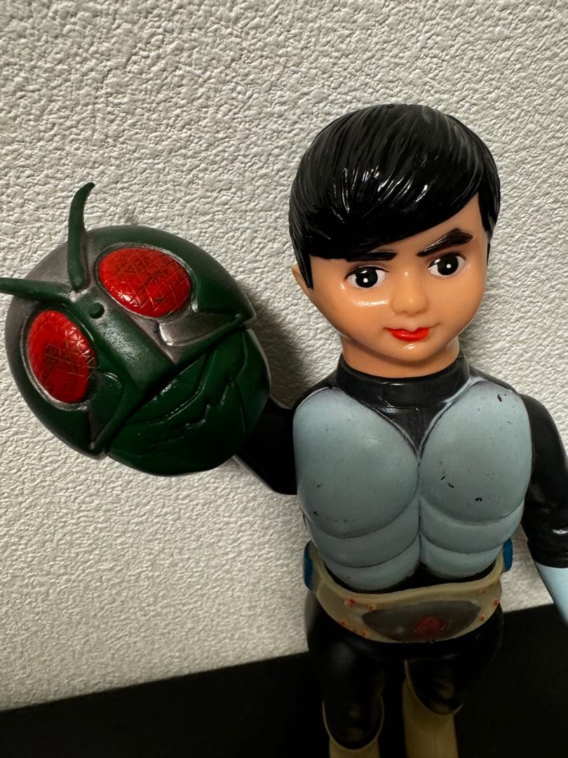 旧バンダイ 当時物 仮面ライダー初期 ソフビ 仮面ライダーソフビ 当時