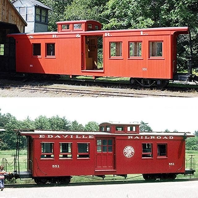 SR&RL Long Caboose KIT 珊瑚模型製 HOn30(9㎜)