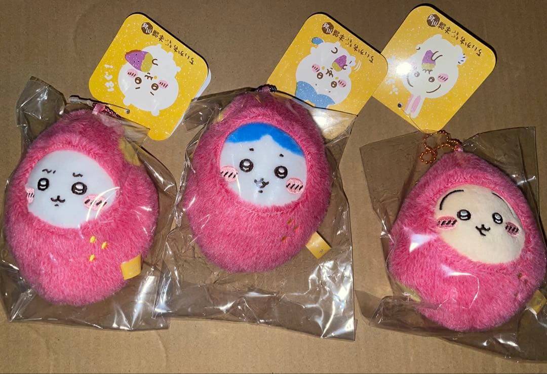 もぐもぐ本舗】川越おいもなぬいぐるみ 3体セット