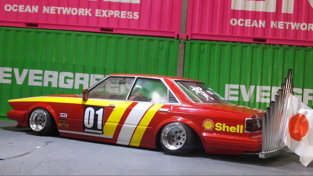 1/20 GX61　マークII ツインカム24 福岡仕様　道東仕様　ノンスリ