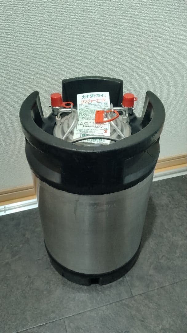 コカ・コーラ製ディスペンサー用 業務用ジンジャーエール3Gタンク