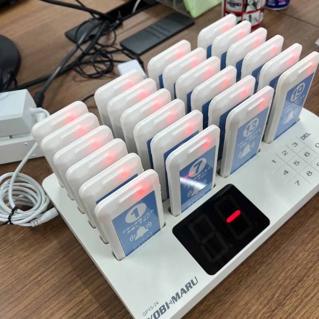 美品 FUNKS 呼び丸 スクエア 24 ゲストページャー YOBIMARU