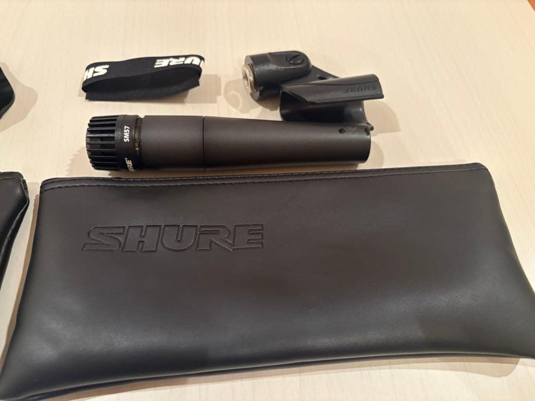 【SHURE】sm57 ダイナミックマイク 2本