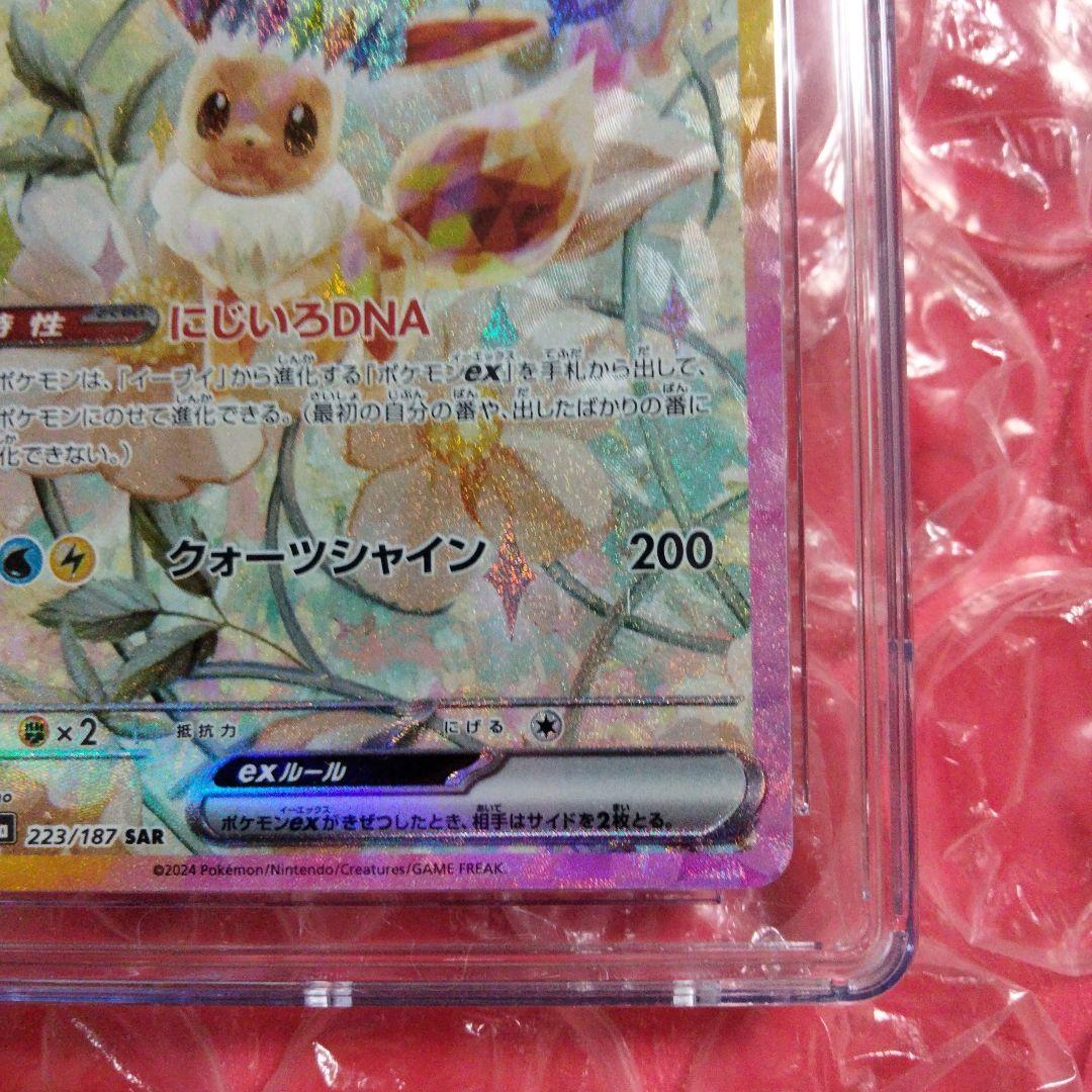 CGC10 ブラック PRISTINE イーブイex SAR 223/107