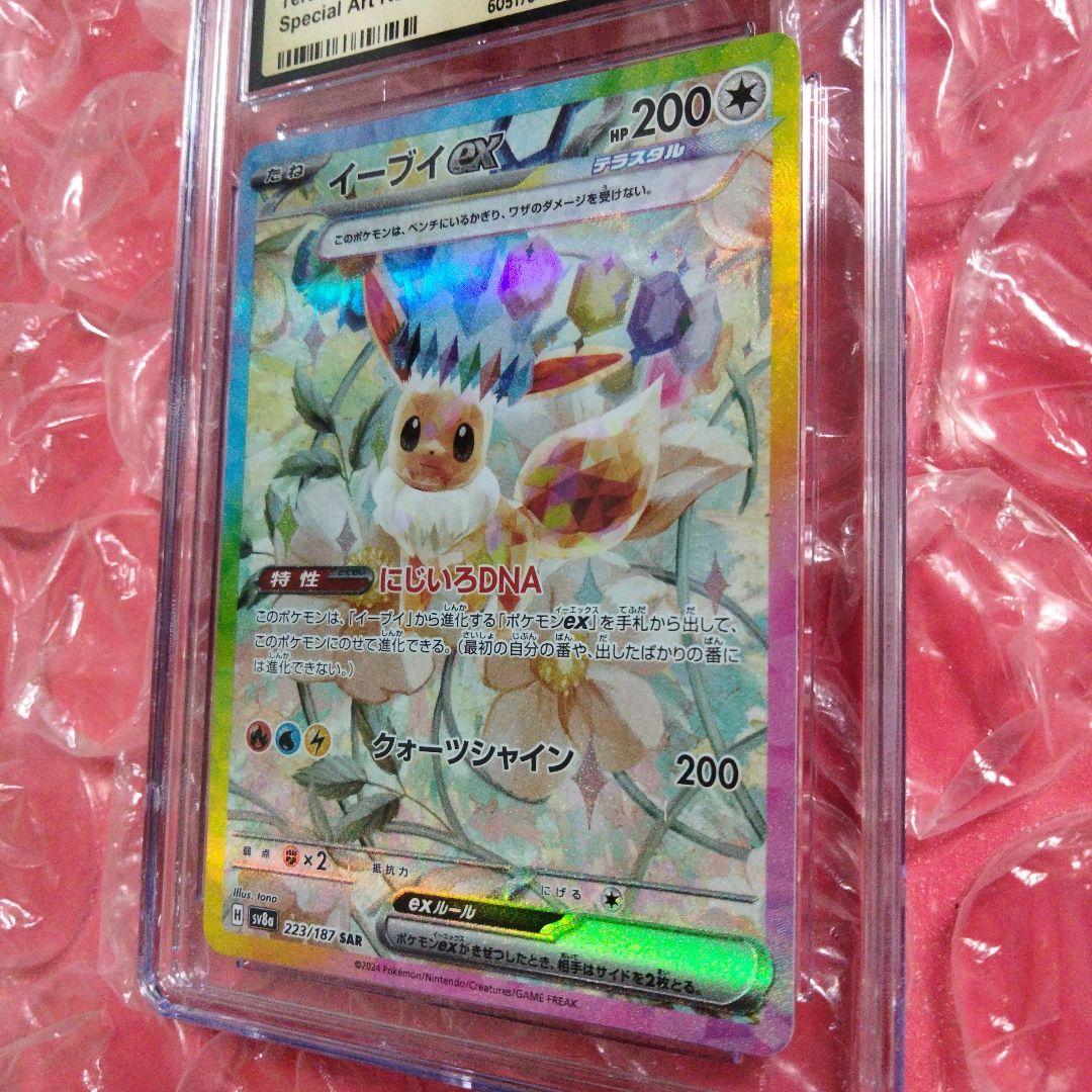 CGC10 ブラック PRISTINE イーブイex SAR 223/107