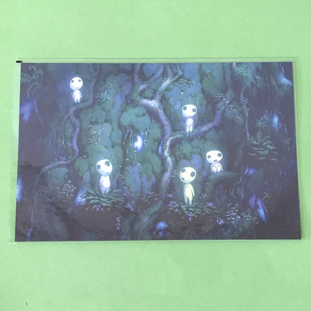 スタジオジブリ ジブリ もののけ姫 宮崎駿 レイアウト展 こだま ポスト