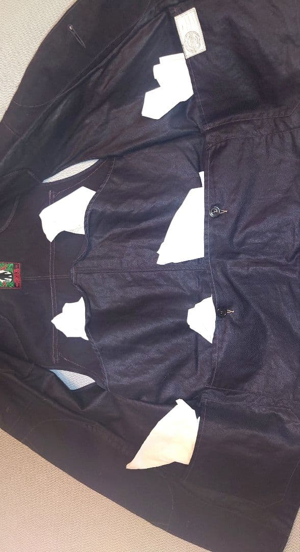 フリーホイーラーズ　サスカッチ 濃黒ダックベスト Size 40 美品