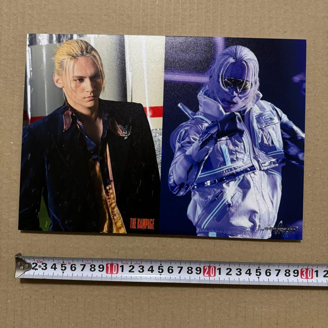 RAMPAGE 龍 タワレコ 当選パネル 直筆サイン入りフライヤー RYUの通販