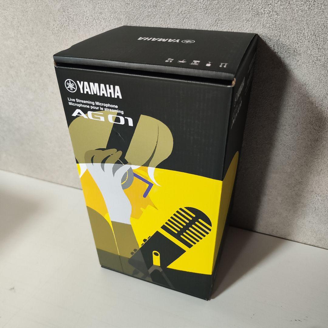 新品 YAMAHA AG01 B ライブストリーミングマイクロフォン