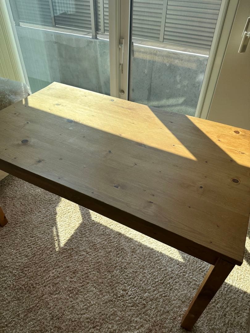 【ま】ダイニングテーブル 日本製 無垢 北欧 135 オイル塗装