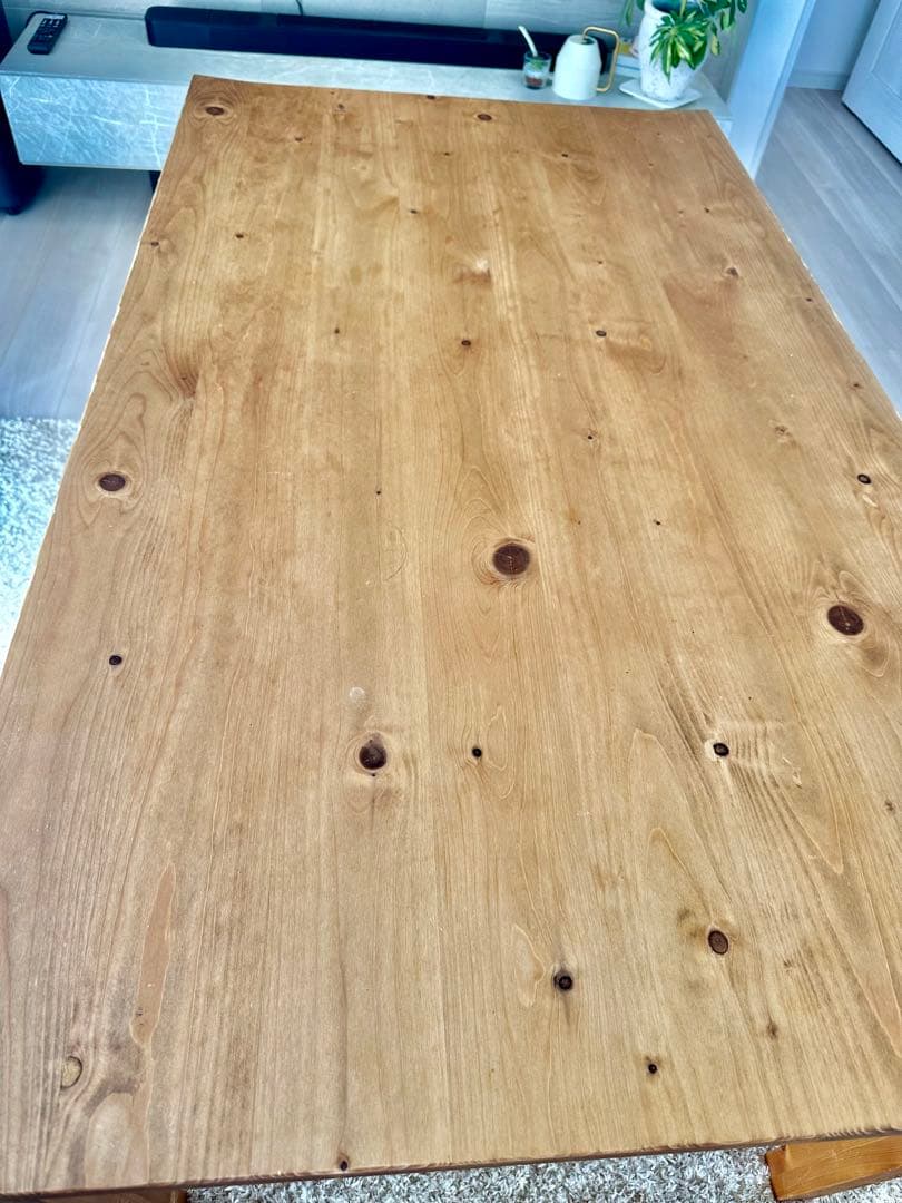 【ま】ダイニングテーブル 日本製 無垢 北欧 135 オイル塗装