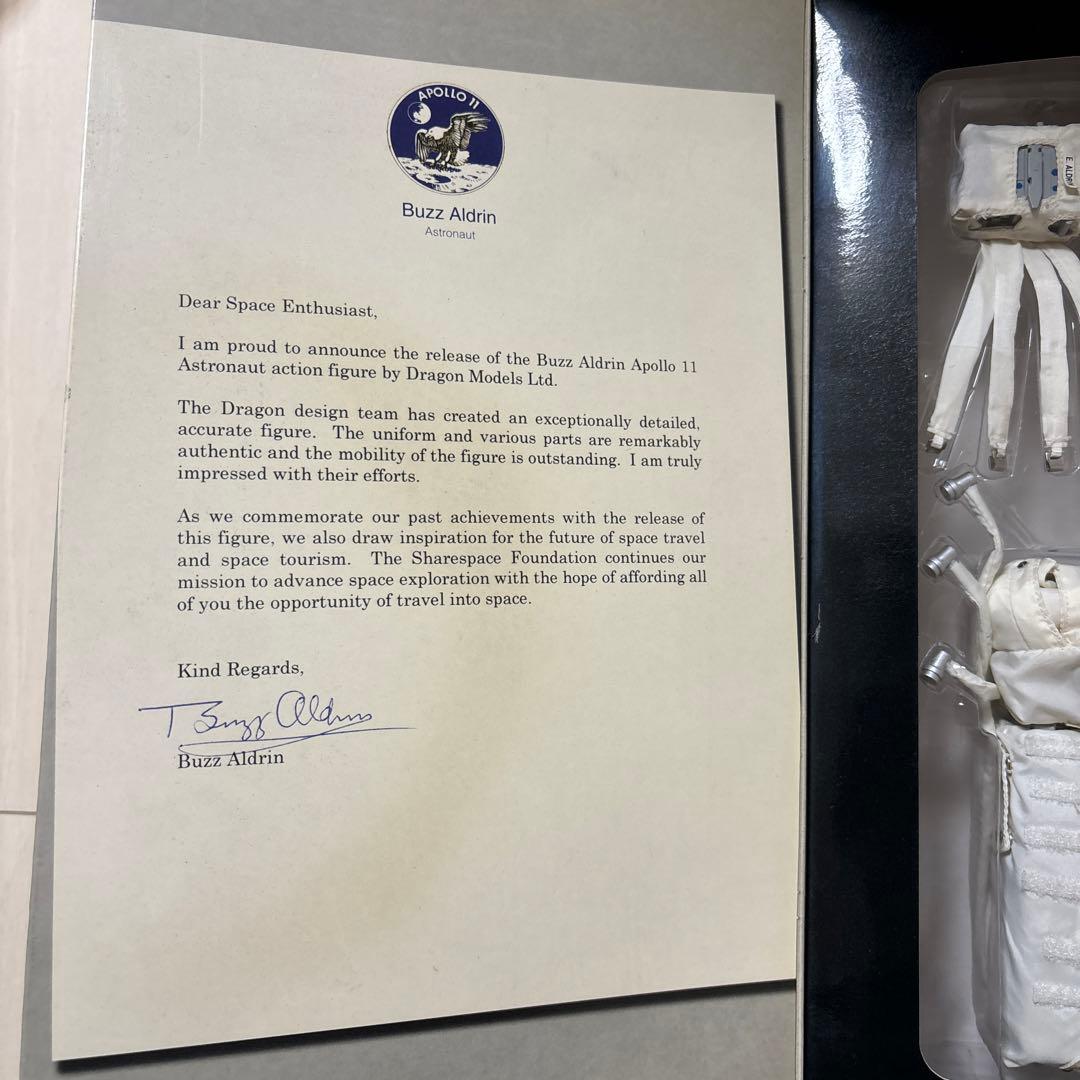 バズ・オルドリン 宇宙飛行士 フィギュア 1/6 ドラゴン