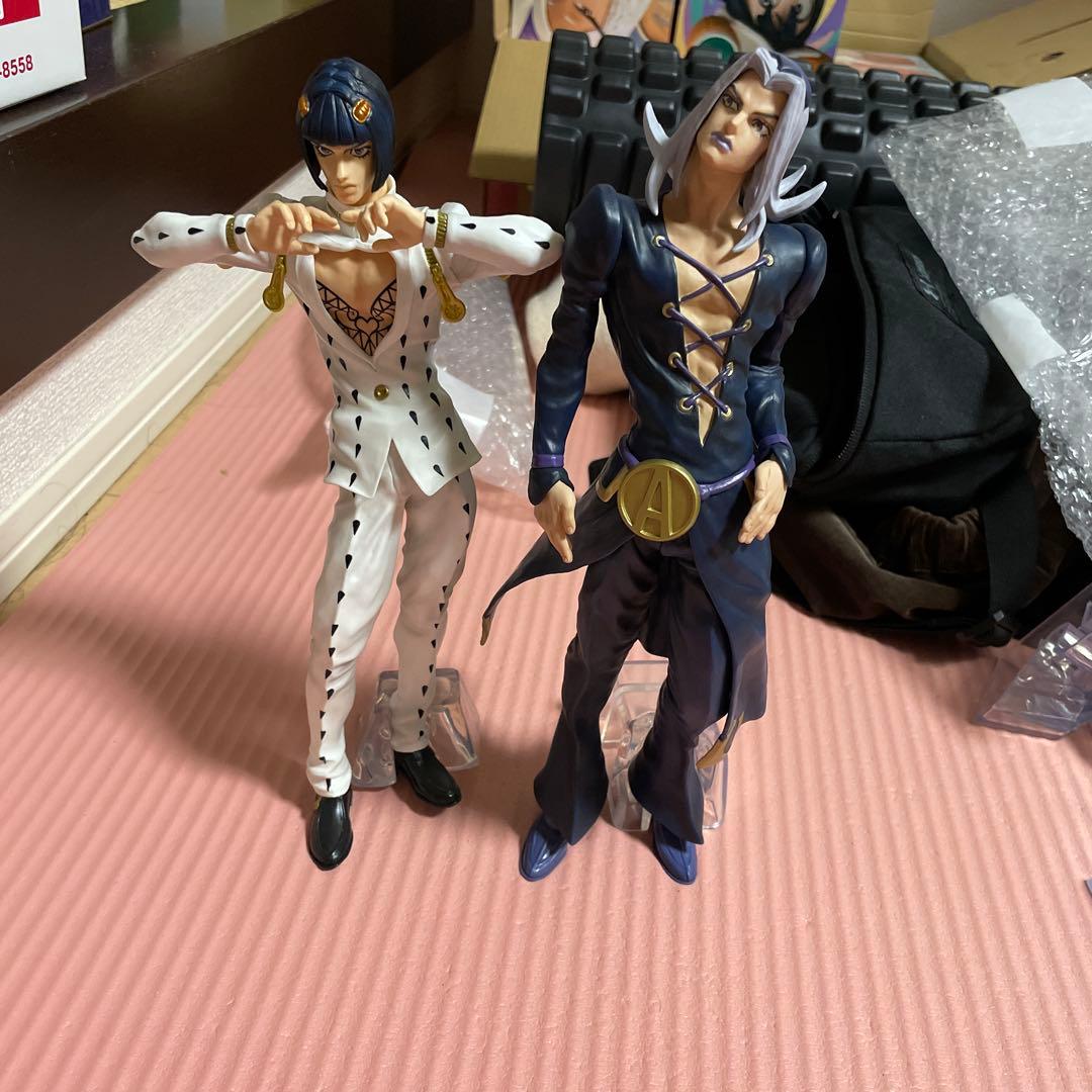 一番くじ　ジョジョの奇妙な冒険　ブチャラティ　アバッキオ　セット　フィギュア