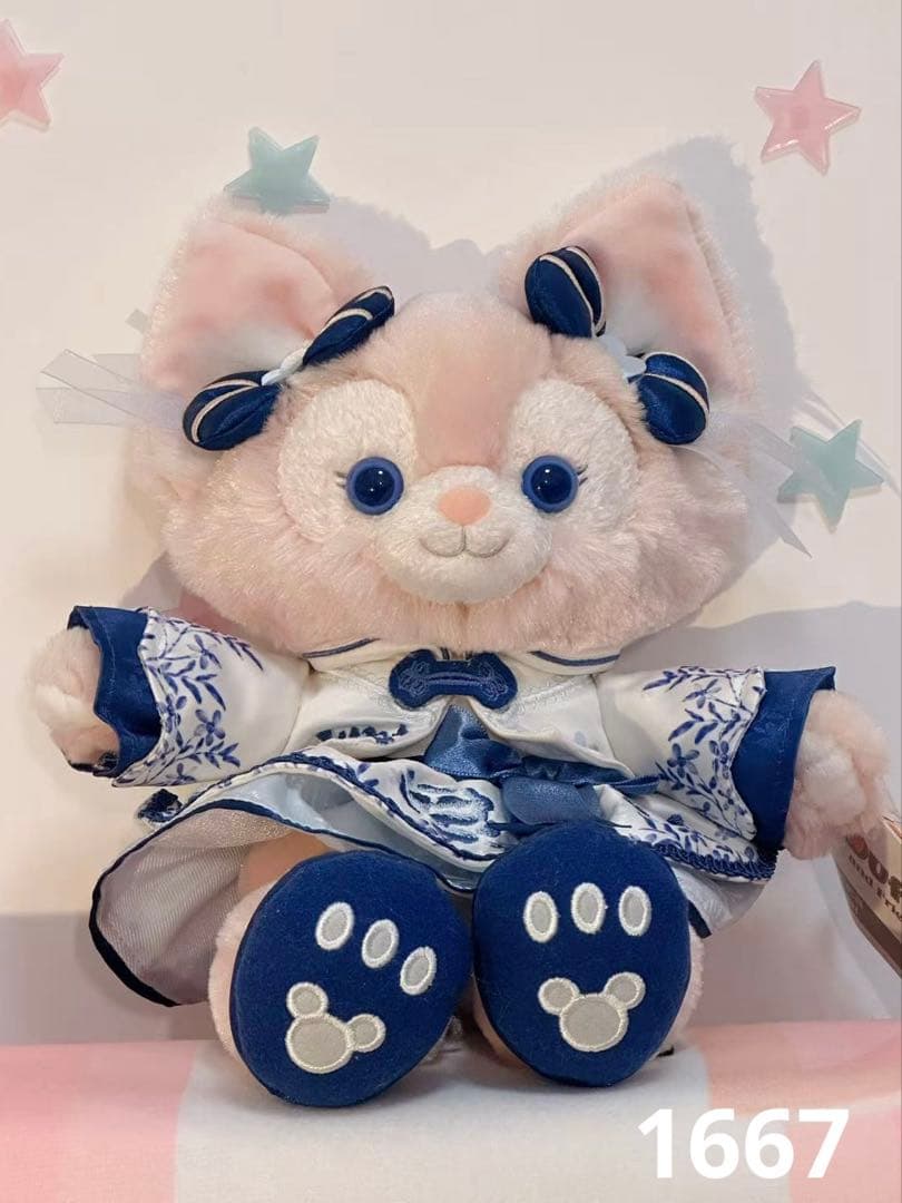 専用③お顔厳選 上海ディズニー サマー ダッフィー SSぬいぐるみ5282