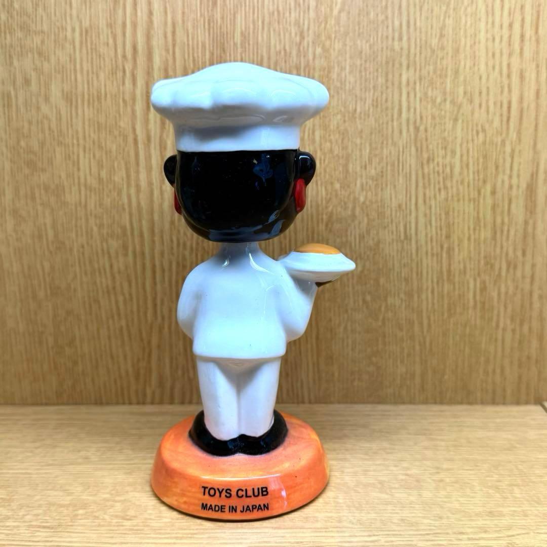 オリエンタル坊や】首振り人形陶器製ツヤ有りver. 化粧箱付き