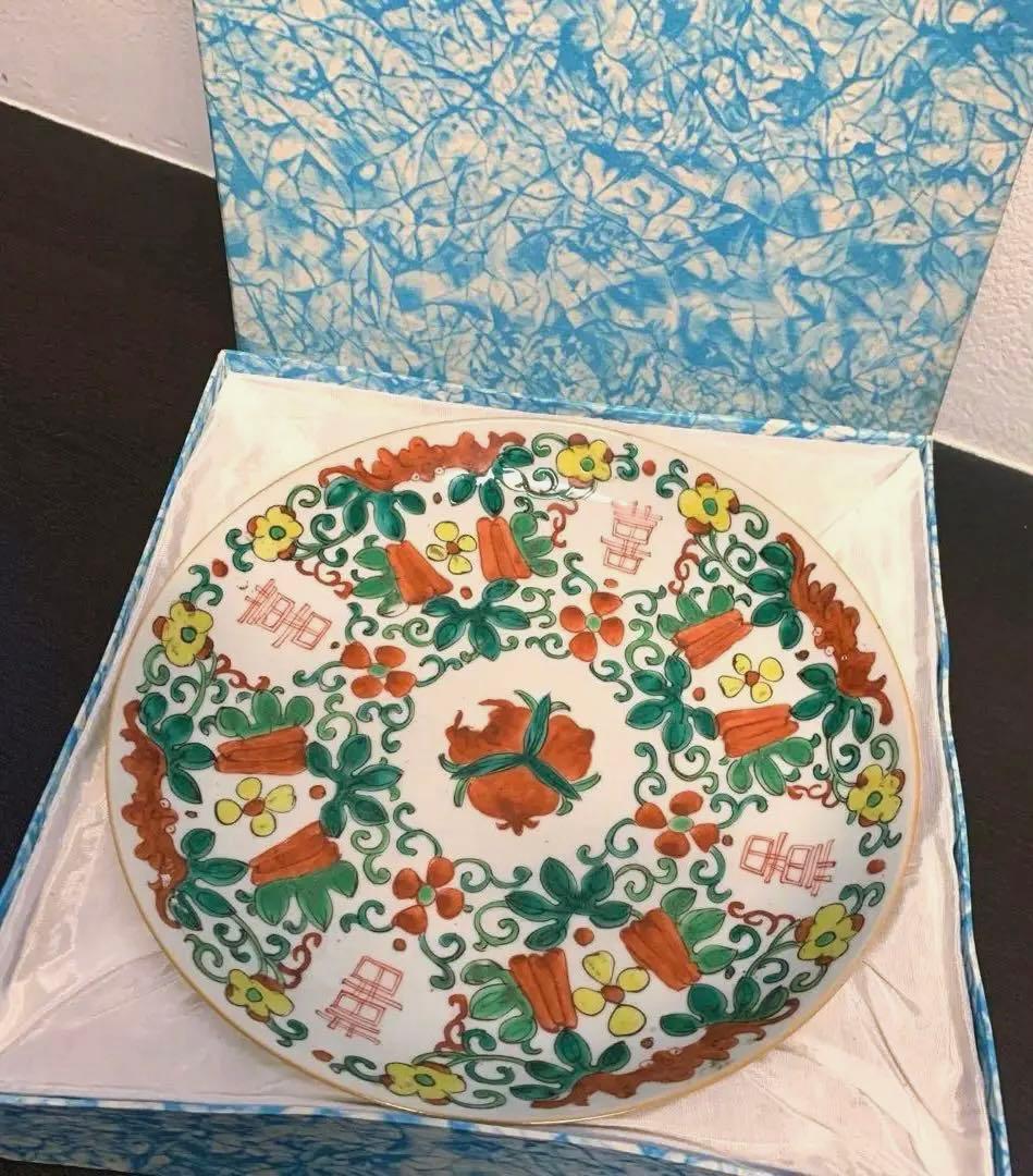 釜定蝋印あり】稀少 中国骨董 古美術 明〜清朝 手書き皿 - メルカリ