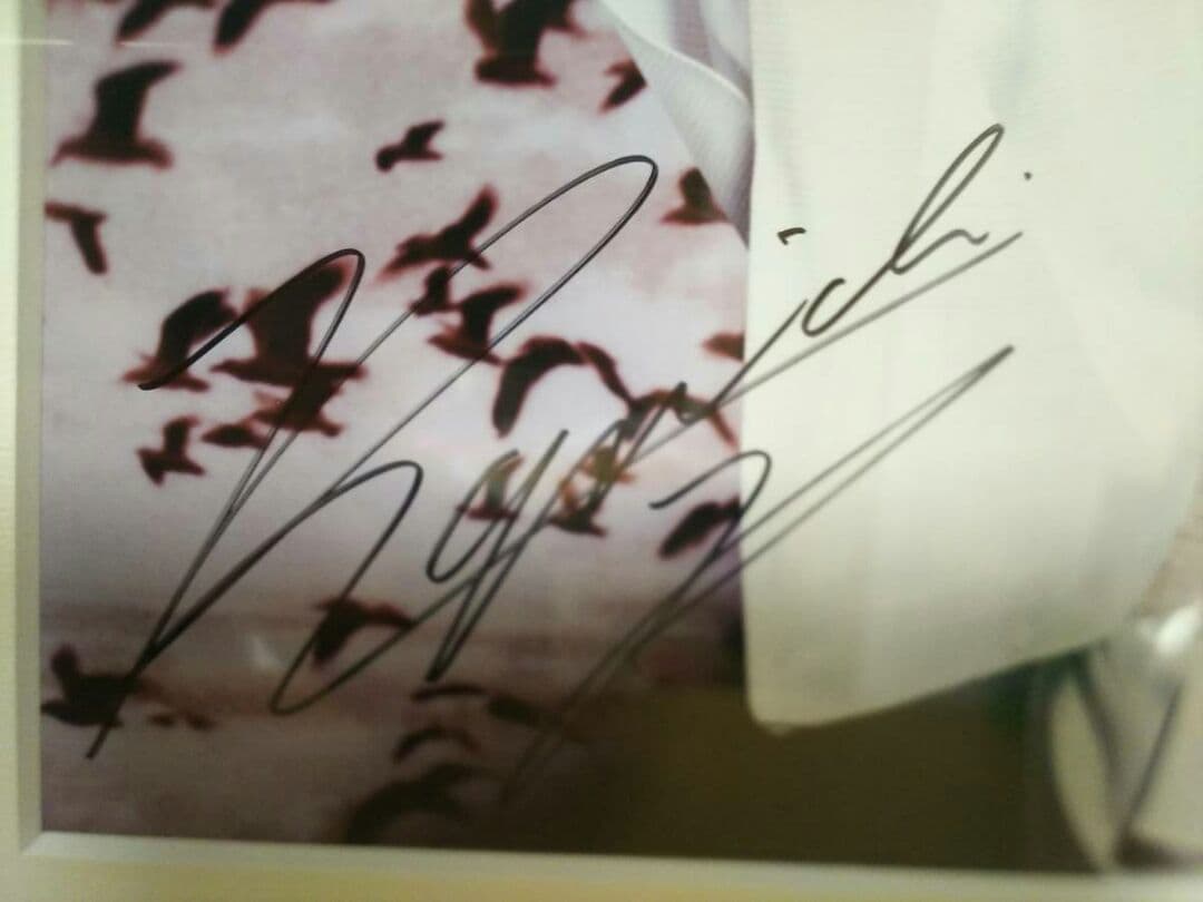 河村隆一ジャパネスク直筆サイン入り写真パネル写真集LUNA SEAルナシー