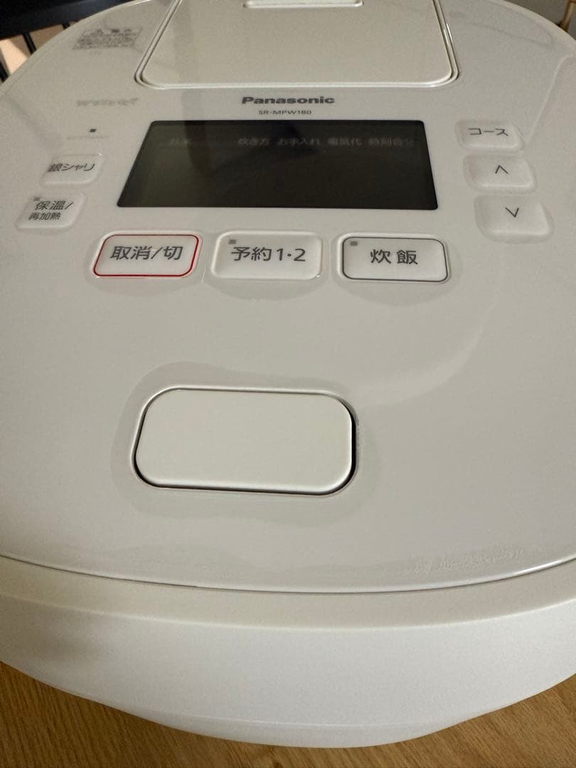 Panasonic Wおどり炊き SR-MPW180 炊飯器 液晶パネル 一升