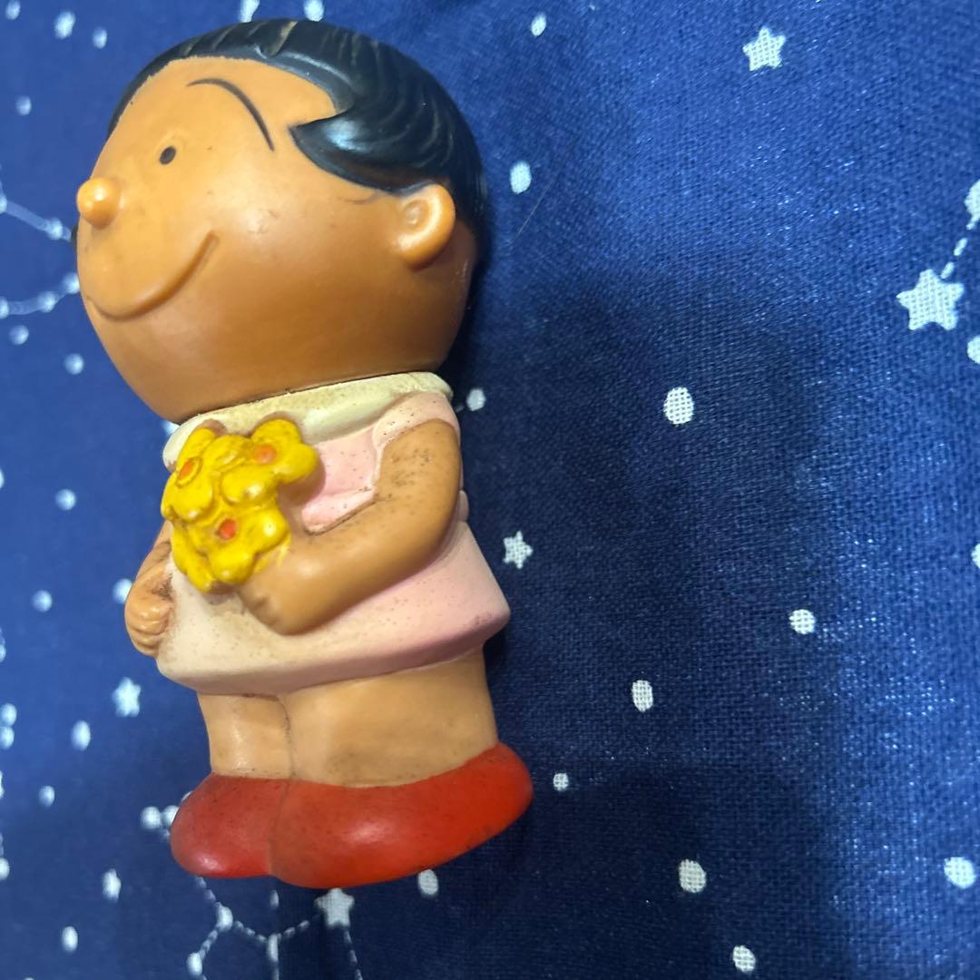 ⭐️希少⭐️昭和レトロ　サザエさん　タカラ　ワカメちゃん　貯金箱　ソフビ　磯野ワカメ