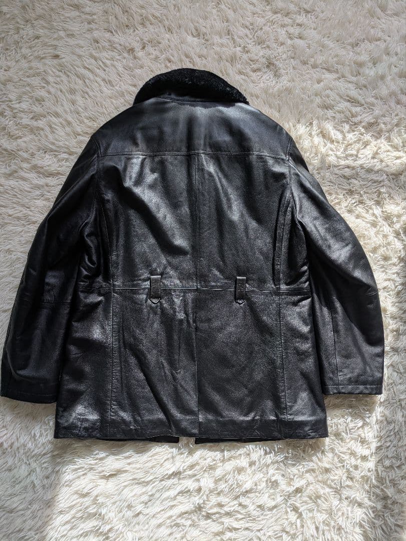 ラルフローレン チャプス レザー 革ジャン 2way ラムレザー 羊革