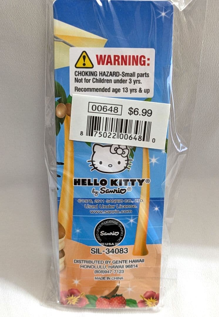 ハワイ　ハローキティ ストロベリーパンケーキ 根付　2011　未開封