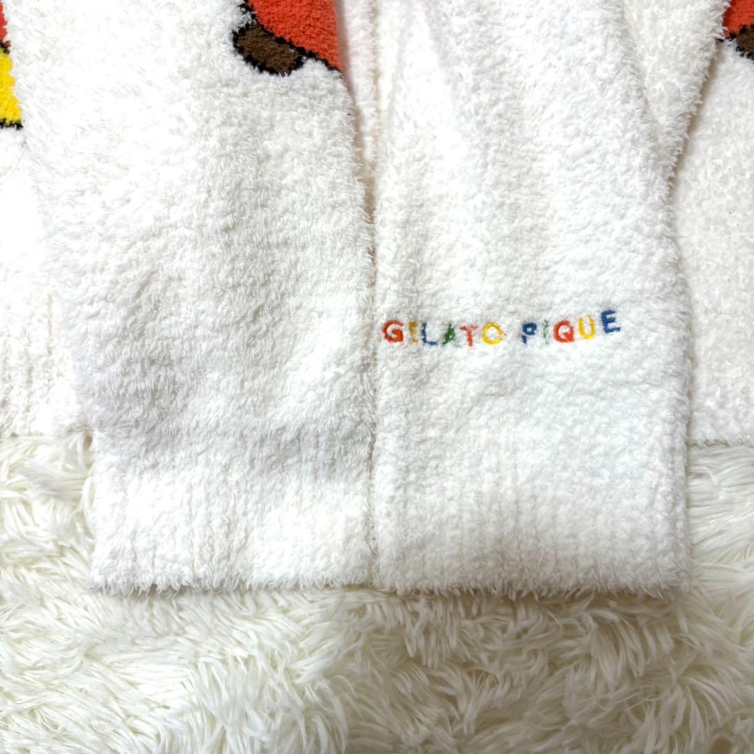 ジェラートピケ ミッフィー カーディガン クリーム M-Lサイズ