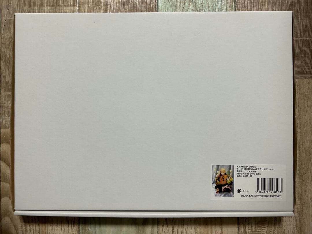 AMNESIA World アムネシア トーマ 描き下ろしアクリルプレート