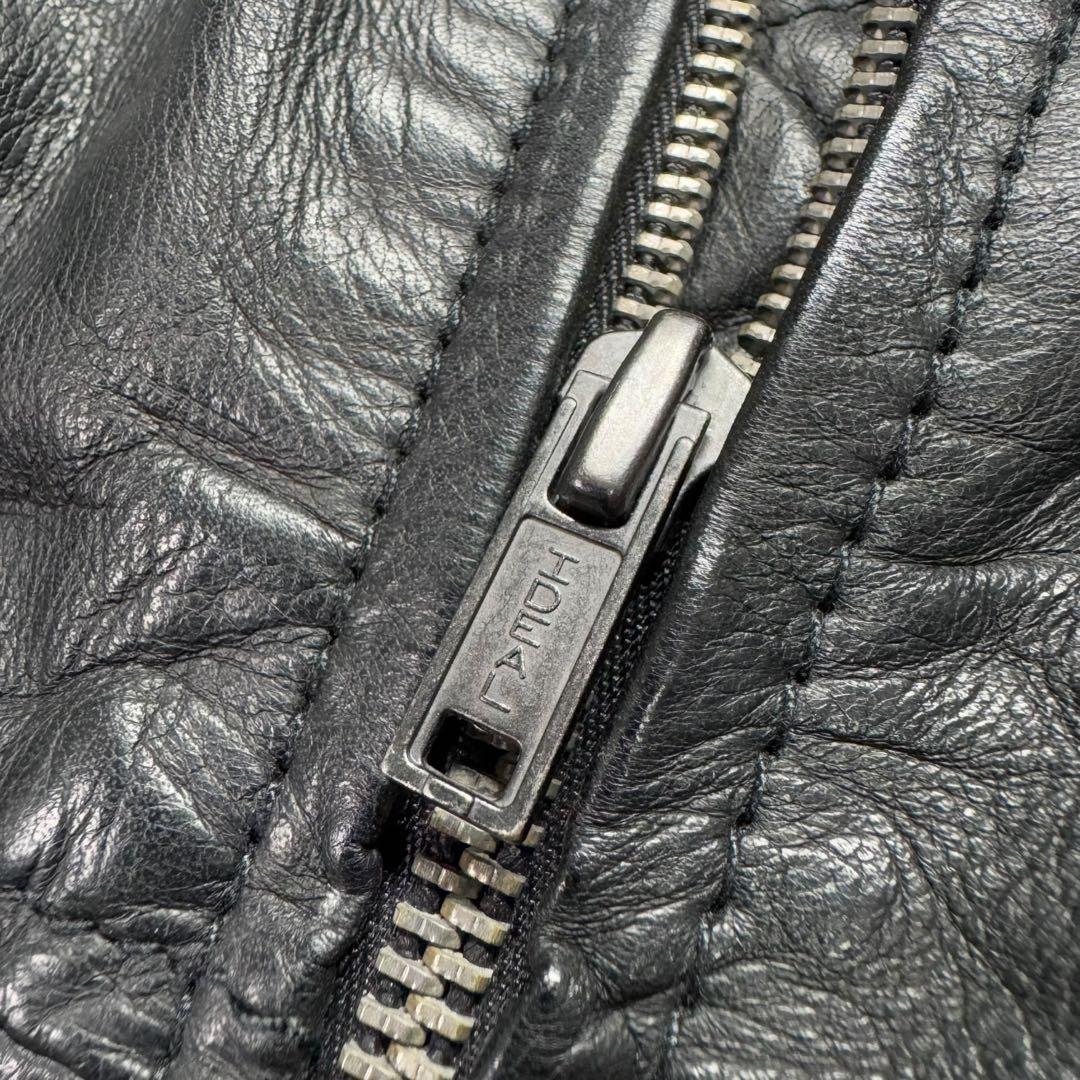 OLD GAP レザー MA-1 フライトジャケット オールドギャップ ブラック