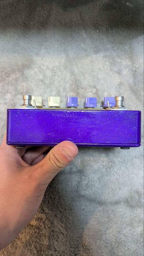 Fuzz Bubble 45 紫 ギターエフェクター アナログエイリアン