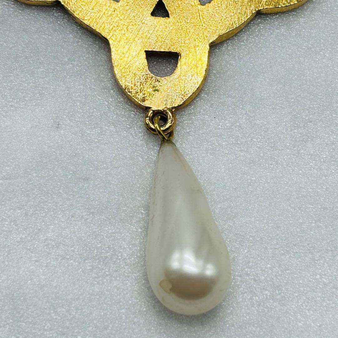 希少 CHANEL シャネル ヴィンテージ 1970年代 ブローチ ゴールド