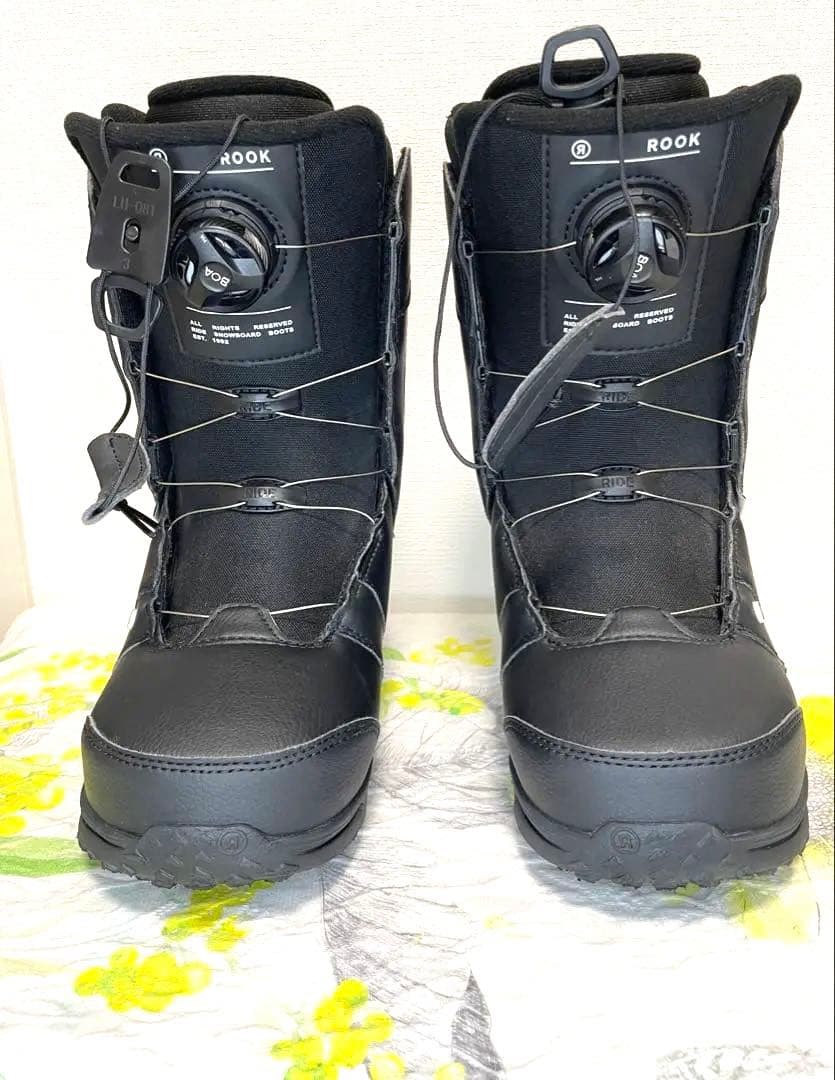 【ほぼ新品】RIDE ライド スノーボード ブーツ ROOK メンズ 26.5